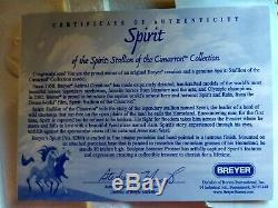 Breyer 2002 SPIRIT Porcelain # 8200, Mint BNIB with COA