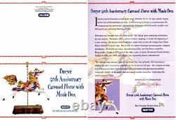 Breyer 50th Anniversary Carousel Horse w Music Box Porcelain # 79100 Mint BNIB