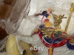 Breyer 50th Anniversary Carousel Horse w Music Box Porcelain # 79100 box damaged