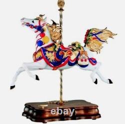 Breyer 50th Anniversary Carousel Horse with Music Box Porcelain # 79100