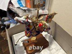 Breyer 50th Anniversary Carousel Horse with Music Box Porcelain # 79100