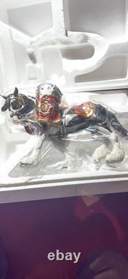Breyer #79199 Porcelain Household Cavalry Drum Horse Gypsy Vanner Othello