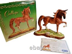 Breyer Breyer Gallery Porcelain 8133 Calliope Country Pleasure Saddlebred CofA