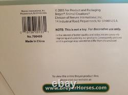Breyer Breyer Gallery Porcelain 8133 Calliope Country Pleasure Saddlebred CofA