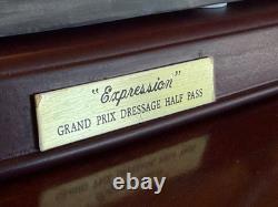 Breyer EXPRESSION # 8115 USET Series Gallery Fine Porcelain with COA