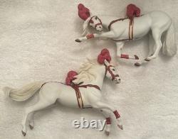 Breyer Fine Porcelain Circus Ponies In Costume #79296 827Limited Edition