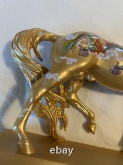 Breyer Fine Porcelain Model Horse 2012 YEAR OF THE DRAGON #1444 Gold Esprit NIB