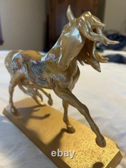 Breyer Fine Porcelain Model Horse 2012 YEAR OF THE DRAGON #1444 Gold Esprit NIB