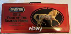 Breyer Fine Porcelain Model Horse 2012 YEAR OF THE DRAGON #1444 Gold Esprit NIB