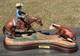 Breyer Poco Lena & Don Dodge Quarter Horse And Calf From Gallery Porcelain