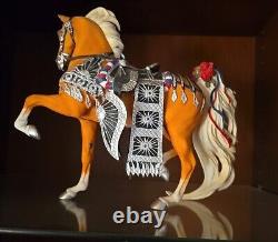 Breyer Porcelain All American Palomino Saddlebred in Parade Costume #79196