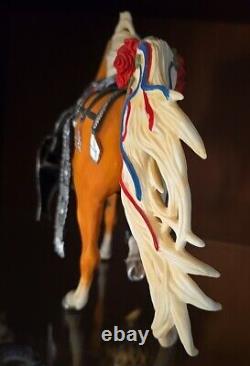 Breyer Porcelain All American Palomino Saddlebred in Parade Costume #79196