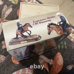 Breyer Porcelain EXPENSIVE HOBBY & Al DUNNING, AQHA, Reining, COA