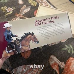 Breyer Porcelain EXPENSIVE HOBBY & Al DUNNING, AQHA, Reining, COA