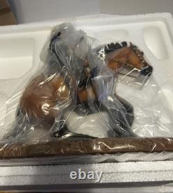 Breyer Porcelain EXPENSIVE HOBBY & Al DUNNING, AQHA, Reining, COA Brand New