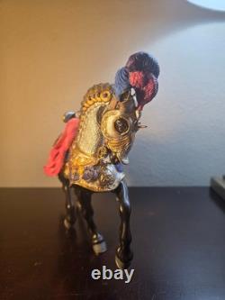 Breyer Porcelain The Great Horse In Armor Porcelain Limited Edition 1997