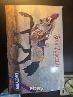 Breyer Porcelain The Great Horse In Armor Porcelain Limited Edition 1997