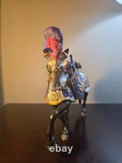 Breyer Porcelain The Great Horse In Armor Porcelain Limited Edition 1997