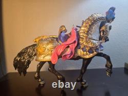Breyer Porcelain The Great Horse In Armor Porcelain Limited Edition 1997