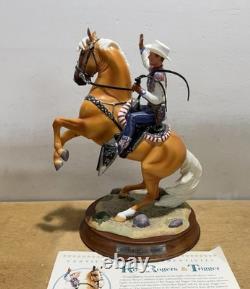 Breyer Roy Rogers & Trigger #8125 Gallery Porcelain Figure Limited 2002 Cm