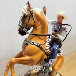 Breyer Roy Rogers & Trigger #8125 Gallery Porcelain Figure Limited 2002 Cm