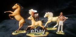 Breyer Spirit Collection Porcelain Miniatures Rare Complete Set BNIB