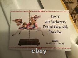Breyer porcelain Carousel horse musical box figurine