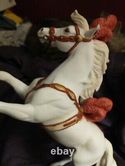 Breyer traditional size pristine Circus pony red circus gear ploom red figurine