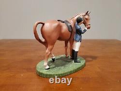 British Horse Society First Prize Figurine Franklin Mint 1987 Fine Porcelain