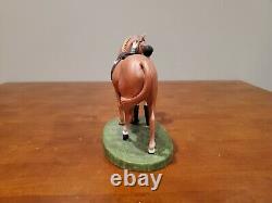 British Horse Society First Prize Figurine Franklin Mint 1987 Fine Porcelain