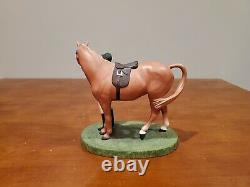 British Horse Society First Prize Figurine Franklin Mint 1987 Fine Porcelain