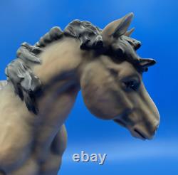 C Martinu Made In Spain Large 14 Fine Porcelain Draft Horse Figurine, Signed