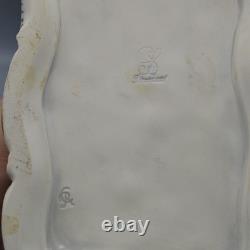 CARL THIEME DRESDEN PORCELAIN FIGURE HORSES with Dog STATUE ANTIQUE Broken Tail