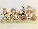 Capodimonte Amani Porcelain Horse Drawn Royal Carriage Rare Withn Stamp Near-mint