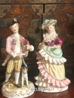 Capodimonte Cinderella's Horse Drawn Carriage Porcelain Figurine Vtg Minte 17