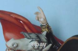 Capodimonte Large Figure Napoleon On Horse Crossing The Alps By Bruno Tyche