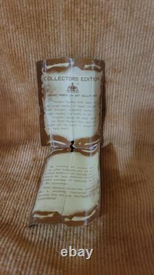Capodimonte Porcelain Horse And Carriage With Certificate Of Authenticity