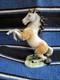 Capodimonte Rearing Porcelain Stallion / Horse Works Of Art
