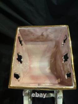 Capodimonte Vintage Porcelain Horse With Carriage