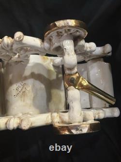 Capodimonte Vintage Porcelain Horse With Carriage