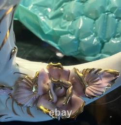Capodimonte porcelain italy large white horse figurine Older