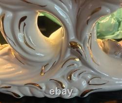 Capodimonte porcelain italy large white horse figurine Older