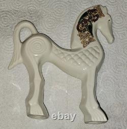 Celtic Revival Porcelain Horse Figurine by CRE. Handmade in Galway, Ireland