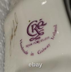 Celtic Revival Porcelain Horse Figurine by CRE. Handmade in Galway, Ireland