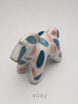 Ceramic Horse Sculpture Handmade Jingdezhen Pottery Animal Figurine OOAK Art