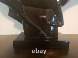 Ceramic Mustang Horse Figure Extra Large 32 x 12.5 Haeger Style