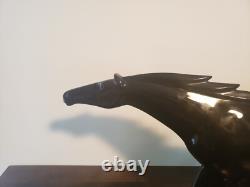 Ceramic Mustang Horse Figure Extra Large 32 x 12.5 Haeger Style