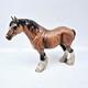 Cheval Ceramics Porcelain Clydesdale Horse Figurine 9.5 Le 189/2500