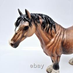 Cheval Ceramics Porcelain Clydesdale Horse Figurine 9.5 LE 189/2500