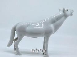 Chinese export blanc de china porcelain horse figurine